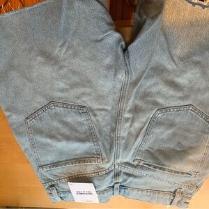 Garage Light Blue Jean Shorts